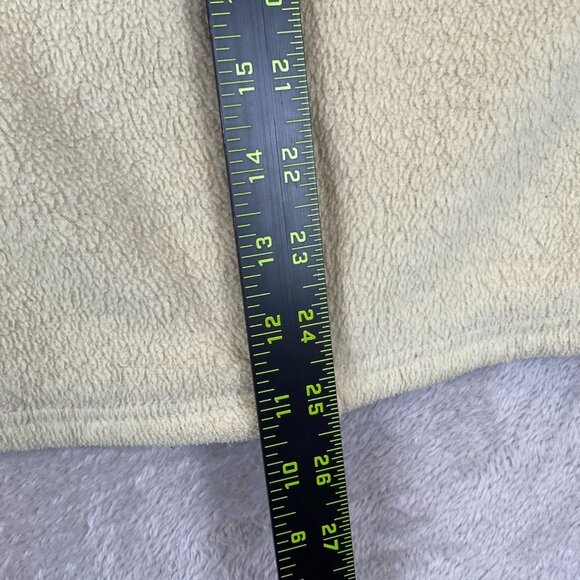 Old Navy Women's Vest XXL Fleece Full Zip Pockets Cozy Outdoors Sleeveless Beige - Picture 4 of 9